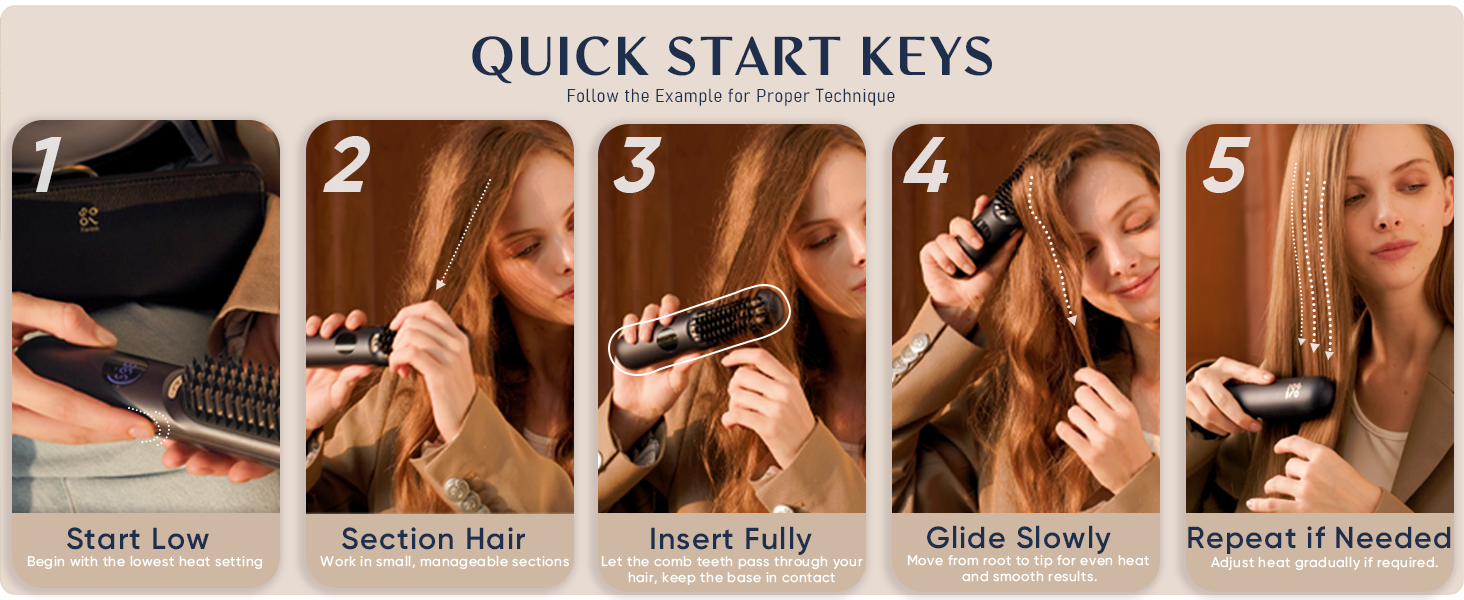 FanttikSolo I10 Apex Hair Straightener Brush