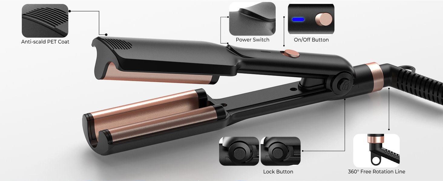 wave curling iron
