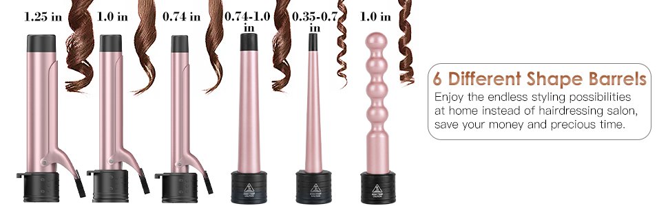 6-in-1 Curling Iron