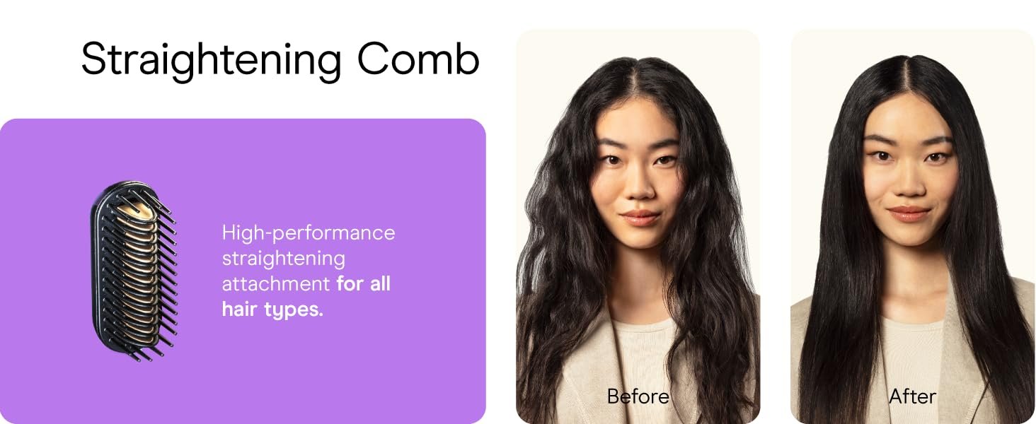 Conair infinitipro dryer air pro wand detangler volumizer straightener diffuser attachment case