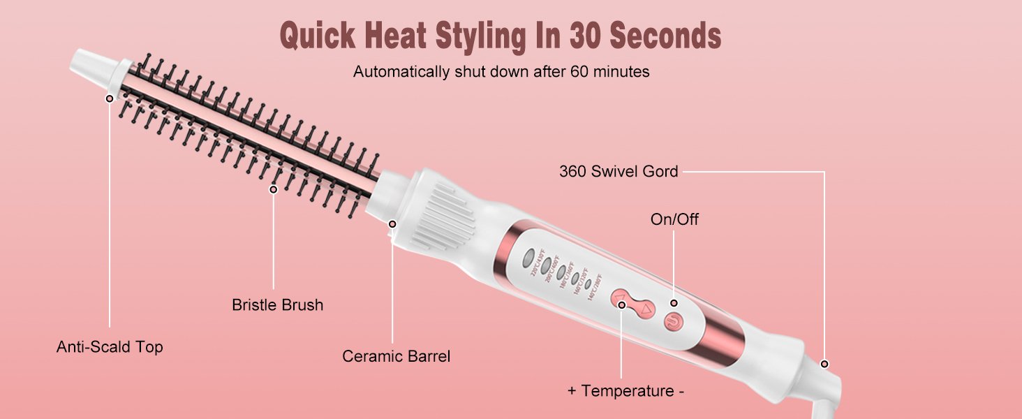 heated round brush