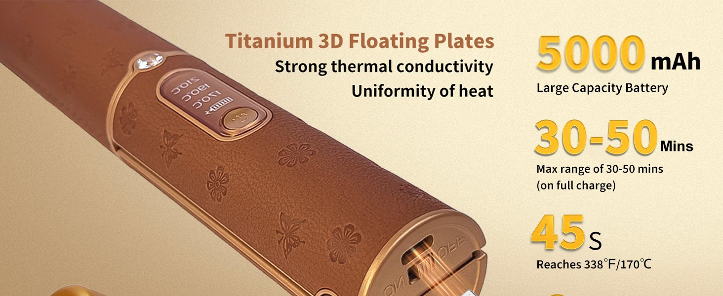 Titanium 3D Floating Plates