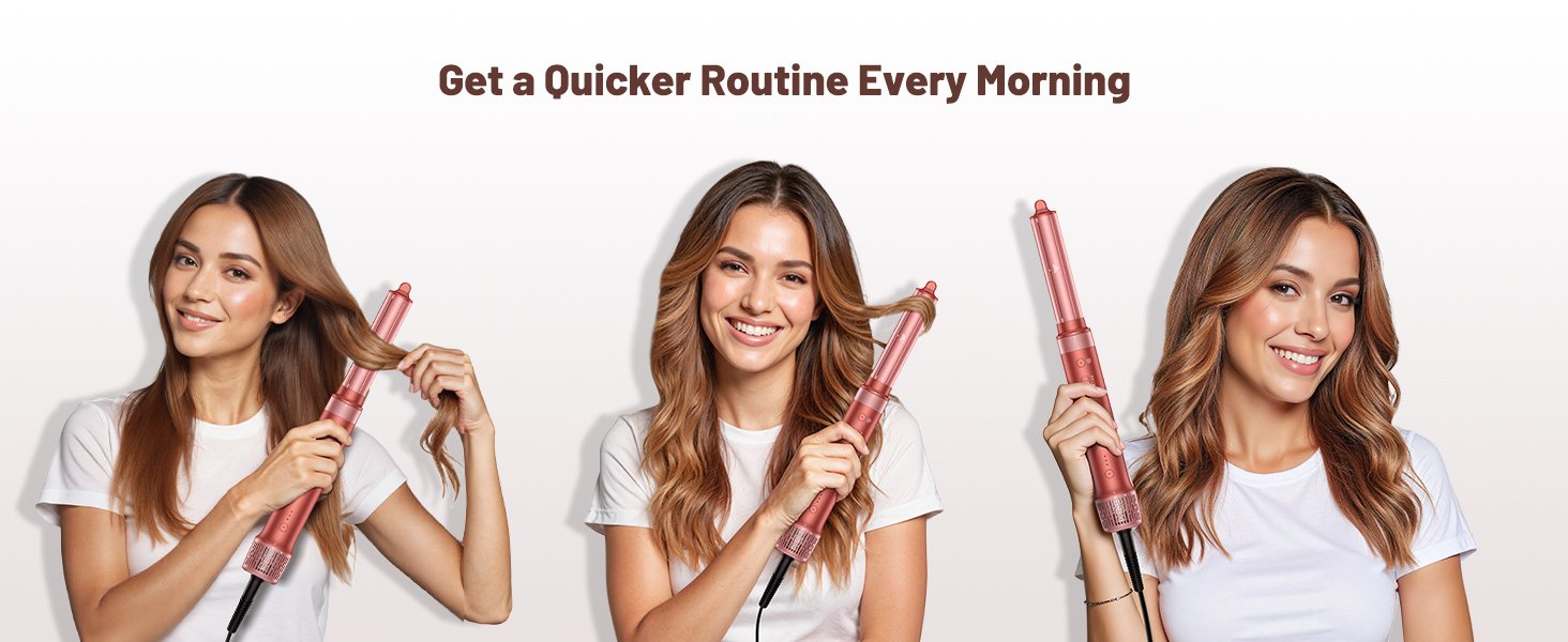 air curler dryer hair blow drying brush for curly hair