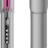 2-in-1 Hair Straightener and Blow Dryer, Professional Hair Styling Tool, Pink