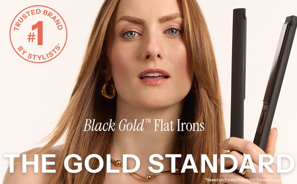 Black Gold Flat Iron