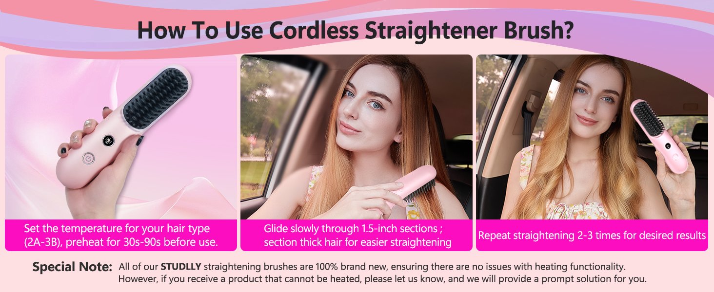 brush straightener for women