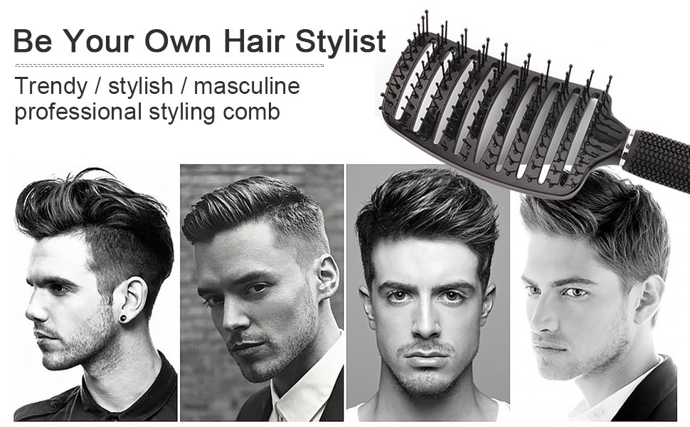 vented hair brush hair brush vented flat hairbrush  curved vent brush 