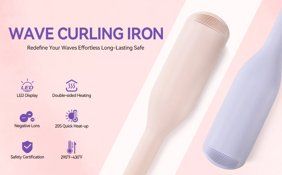 Curling Iron Hair Crimper Waver