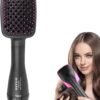 Hair Dryer Brush Blow Dryer Brush in One, 3 in 1 One Step Hair Dryer and Styler, Negative Ion Hair Straightener Hot Air Styling Tool for Straightening Drying Smoothing