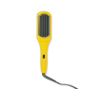 The Brush Crush Heated Straightening Brush – Hair Dryer Straightener for Smooth, Frizz-Free Hair – Salon-Quality Blowout