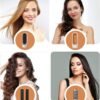 Hair Dryer Brush 5 in 1, Negative Ion Blow Dryer Brush Set - 110,000 RPM High-Speed Hot Air Brush Air Styler Curling Wrap Air Curler -Curling Iron Hair Styling Tool for Straight Curl Drying Smoothing
