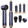 5 in 1 Blow Dryer Brush, Negative Ion Hair Dryer Brush Set Upgrade Hot Air Brush Air Styler Curling Wrap Air Curler, Curling Iron Hair Styling Tools As A Gift for Straight/Curl/Drying/Smoothing
