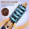 Hair Dryer Brush, 5 in 1 Multi Hair Styler, 110,000 RPM High-Speed Negative Ionic Hair Dryer Fast Drying- Professional Blow Dryer Brush for Curling Volumizing Straightening Waves Styling - Salon Tools