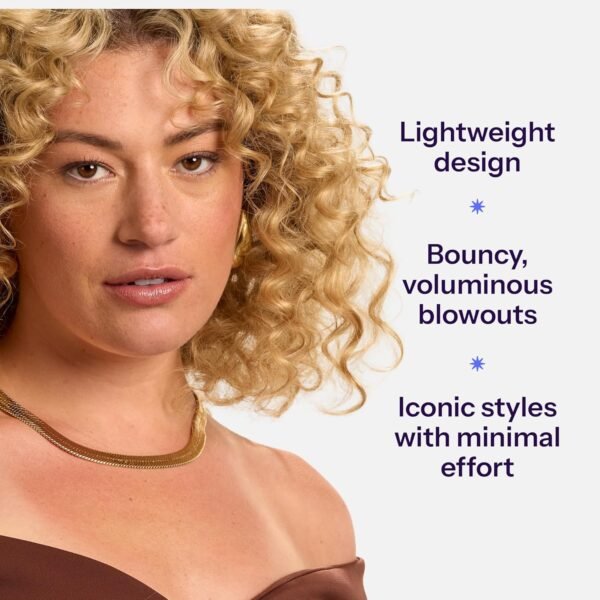 Artist Hot Air Styling Brush | Style, Curl and Touch Ups (3/4”), Black