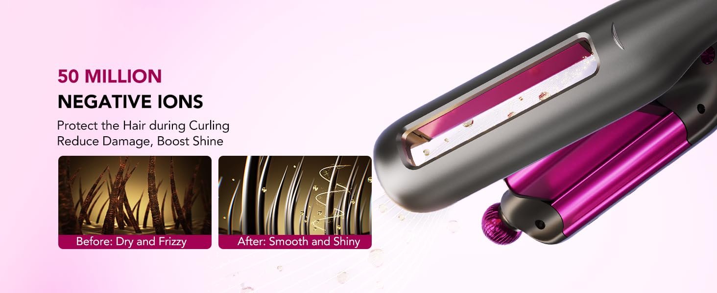 5O MILLION NEGATIVE IONS TO PROTECT HAIR