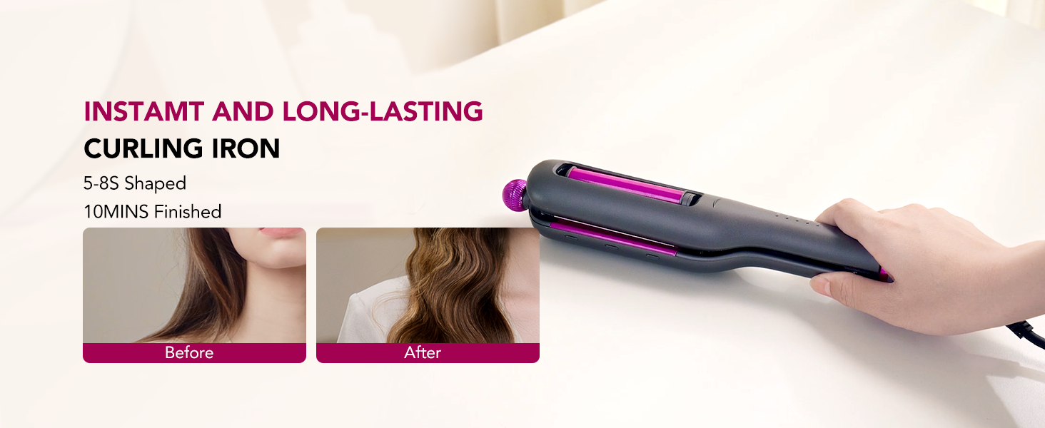 LONG LASTING CURLING IRON