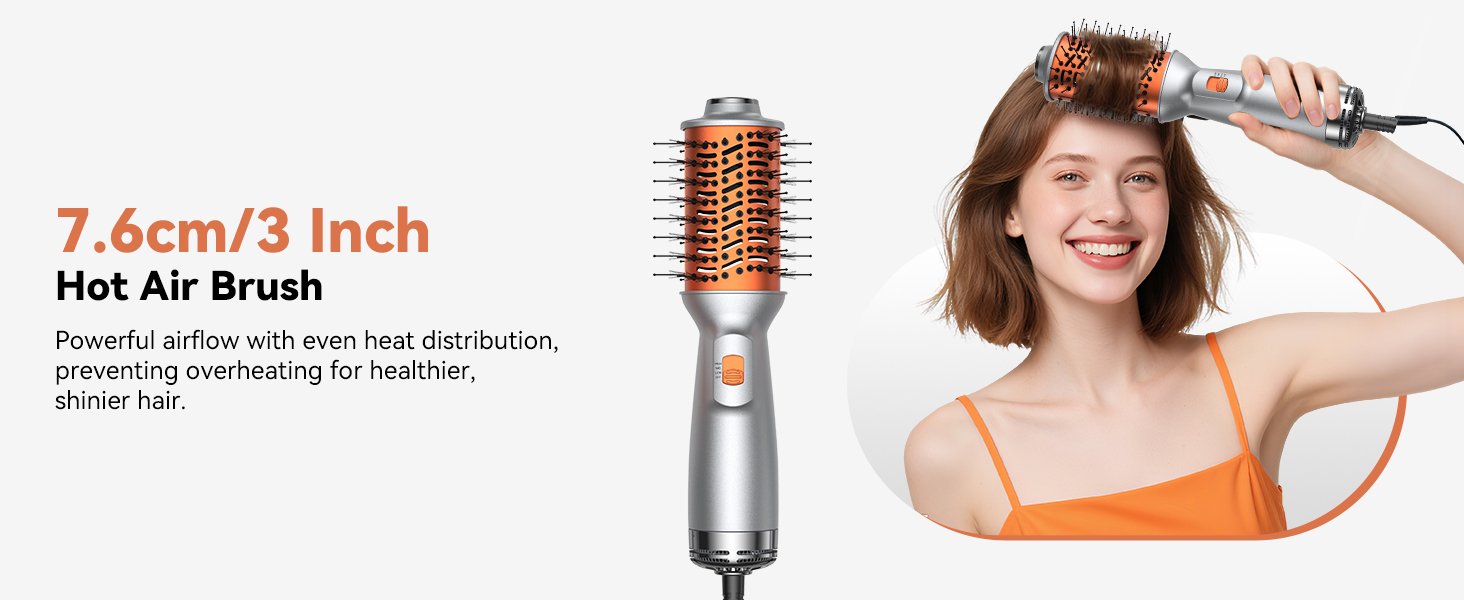 hair brush blow dryer