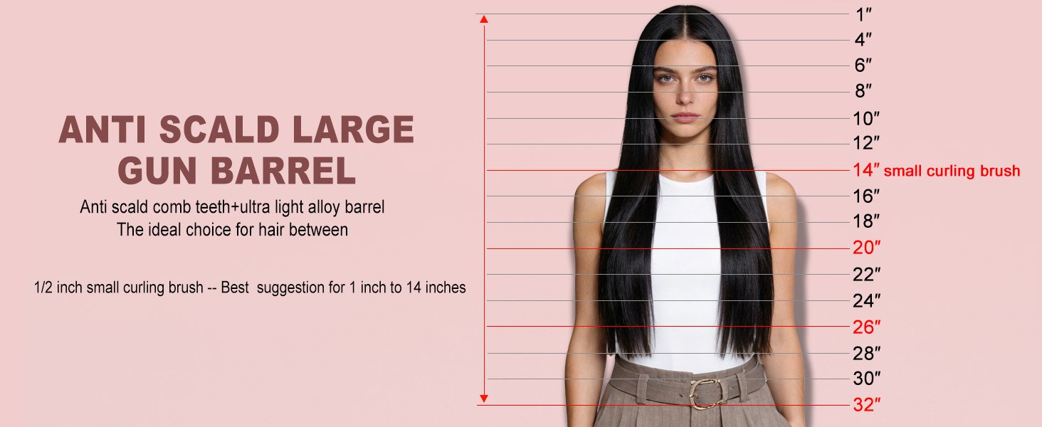 curling brush for short hair