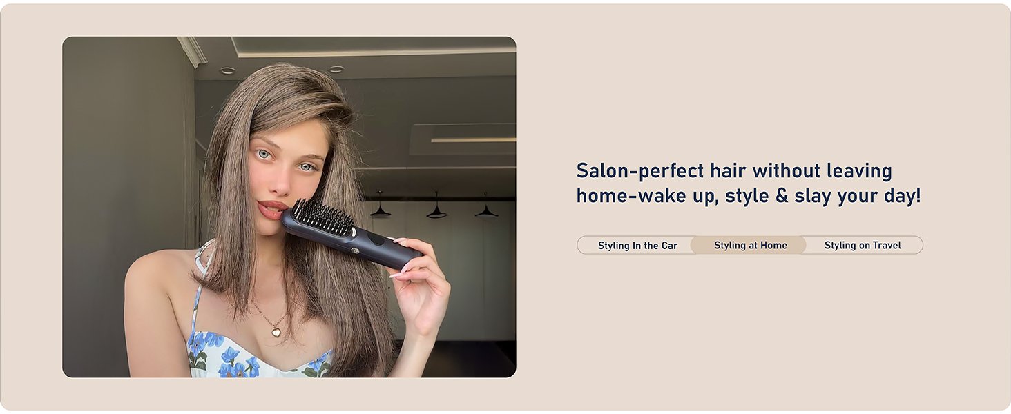 FanttikSolo I10 Apex Hair Straightener Brush