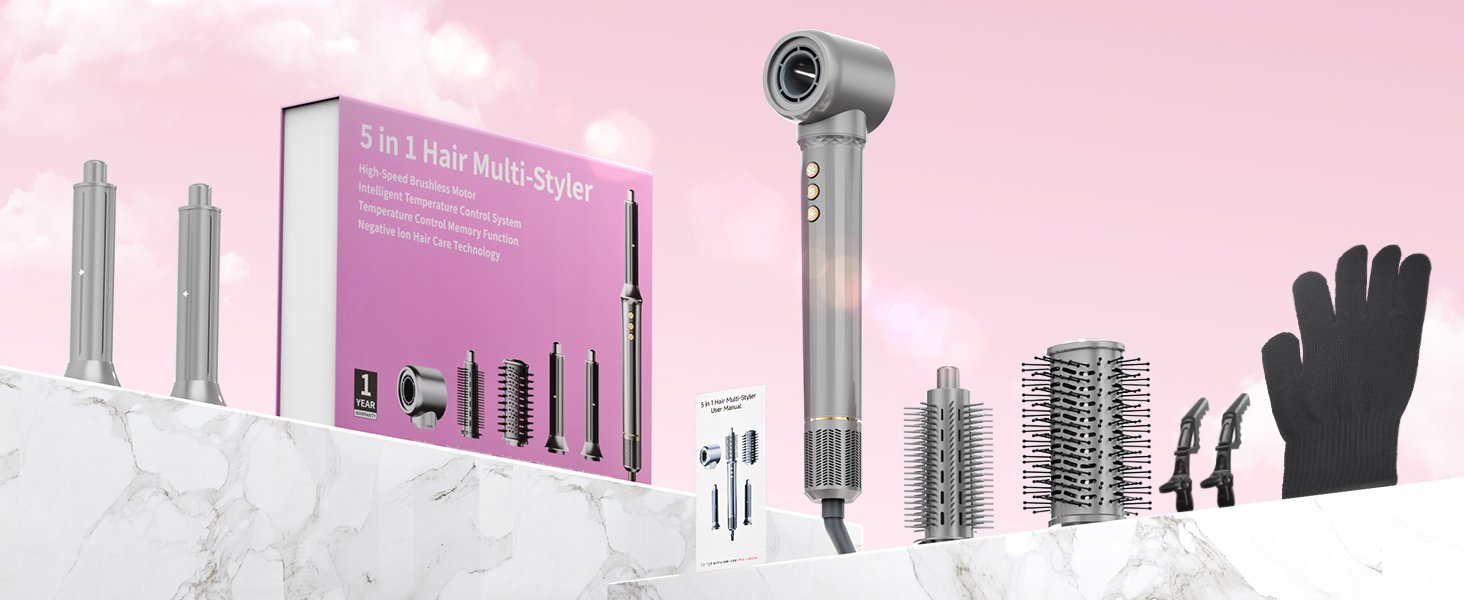 5 in 1 hair styling toos