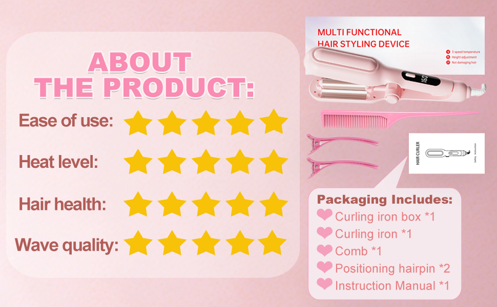 Hair Crimper for Women