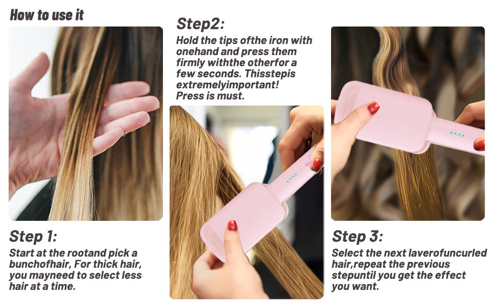 Waver Curling Iron Hair Crimper